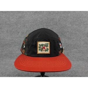 Kulshan Brewing Company 5 Panel Hat Mens OSFM Black Red NEW Sustainable‎ Brewery